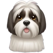shi tzu sticker