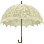 vintage lace umbrella sticker