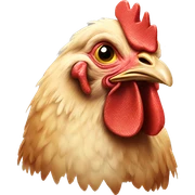 Chicken sticker