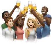 Cheers sticker