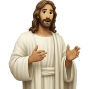 Jesus sticker