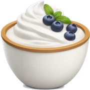 Yoghurt bowl sticker
