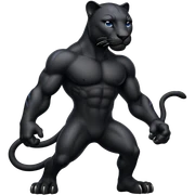 Pantera negra  sticker