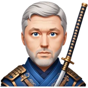 Vigilant Samurai sticker