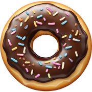 Glaze donut sticker