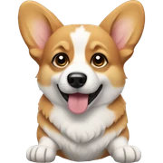 Small corgi sticker