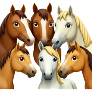 Horses sticker