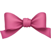 Bow sticker