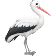 Stork  sticker