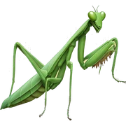 Praying mantis  sticker