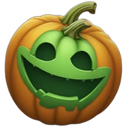 pumpkin on pumpkin sticker