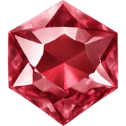 Blood red diamond  sticker