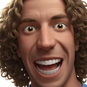 smiling boy portrait meme sticker