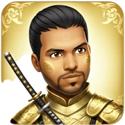 Golden Samurai sticker