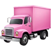Pink truck sticker