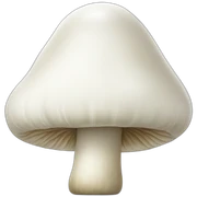 white mushroom sticker