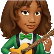 Leprechaun Guitarist sticker