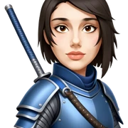 Samurai Defender sticker