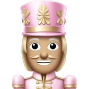 Light pink nutcracker  sticker