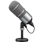 microphone crying sticker