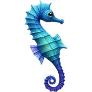 Seahorse sticker