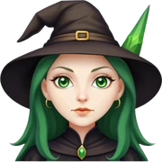 Witch sticker