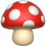 Make an emoji that Is an mushroom  sticker