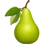 Pear sticker