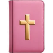 Pink bible sticker