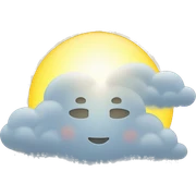 SUNSHINE THROUGH A CLOUD sticker