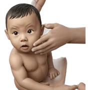 realistic portrait of a male sticker