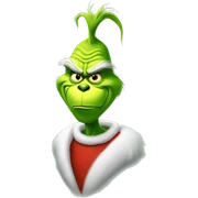 the grinch sticker