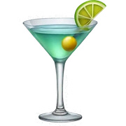 Martini cocktail  sticker