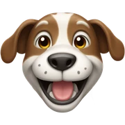 Happy animal smiling  sticker