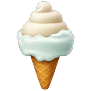 ice cream with ice sticker