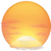 sunrise sticker
