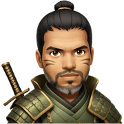 Ancient Samurai sticker
