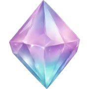 Pastel crystal  sticker
