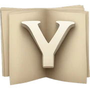 Letter Y sticker
