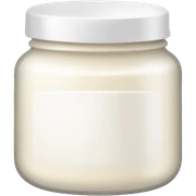 A jar cream sticker