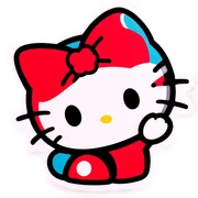 Hello kitty  sticker
