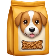 Dog food  sticker
