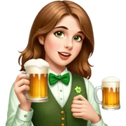 Tipsy Leprechaun sticker