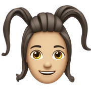 hair clip  sticker