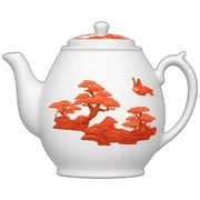 China teapot sticker