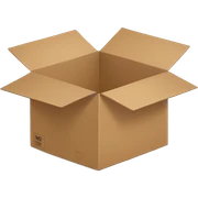 Aesthetic cardboard box sticker