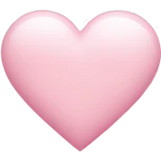 Baby pink heart sticker