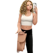 selfie of girl indoors sticker