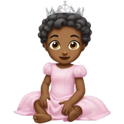 princess baby sticker
