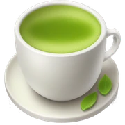 Cup of matcha sticker